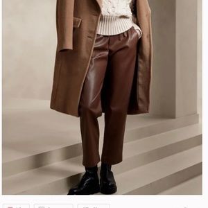 Banana Republic Faux Leather Pants